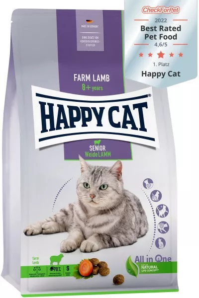 Happy Cat Senior Lamm 4 kg